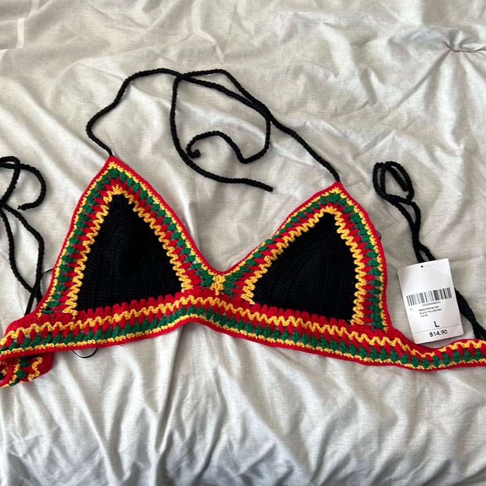 New crochet bikini top